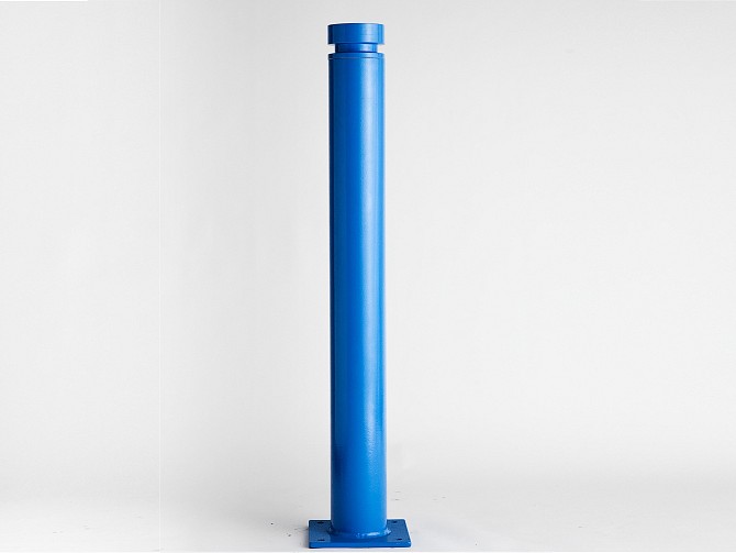 Australian Street Furniture Slimline Flat Top Bollard - Emerdyn